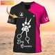 thumbnail image 2 of Camiseta de moda de verano para hombre, camisa con nombre impreso en 3D, ropa informal Unisex, uniforme de aseo, DW147Adult size XS Gao Jinjia LED, 2 of 2