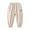 Apricot, variant on Kkkded Boys Solid Color Sweatpants Elasticated Waist Cotton Jogger Pants for Kids Spring Fall Baby Casual Trousers Size 1-8 Years