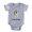 Heather Grey, variant on CafePress - FIN American Bulldog Good - Cute Infant Baby Football Bodysuit