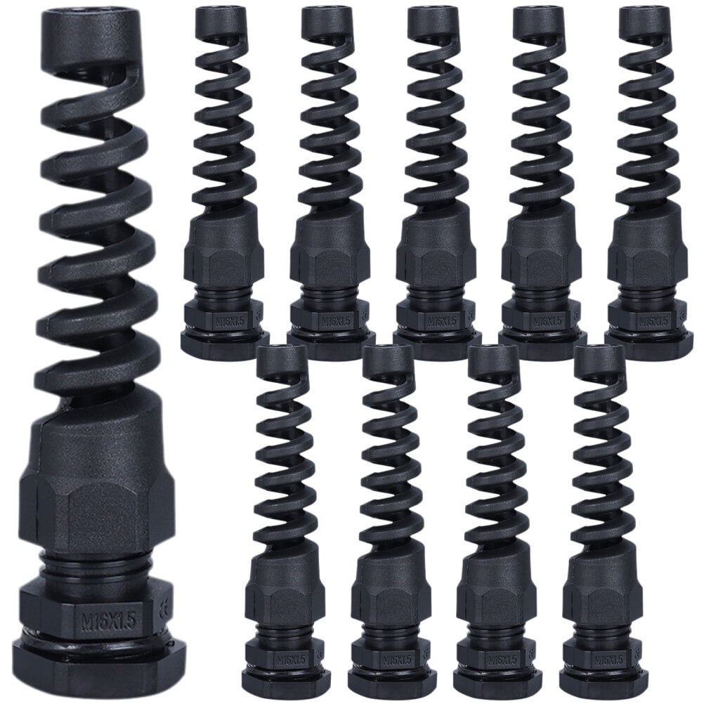 10pcs Cable Gland Power Cord Strain Relief Cord Connector Cable Gland Joint