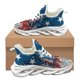 thumbnail image 1 of Zapatos vulcanizados unisex con estampado de bandera de Estados Unidos para enfermeras, otoño e invierno, con amortiguación, antideslizantes, para caminar, 1 of 6