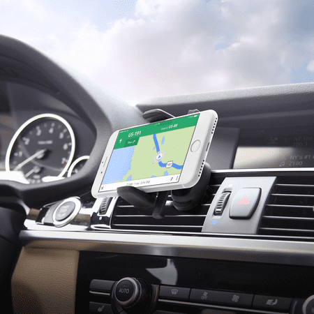 iOttie - Easy One Touch 4 Vent Mount for Mobile Phones - Black