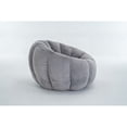 thumbnail image 3 of Jopath Bean Bag Chair, Ultra-Soft Faux Fur Sofa Floral-Shaped Bean Bag Sofa for Gaming Reading Living Room Bedroom Gray, 3 of 9