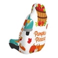 thumbnail image 2 of Wukai Fall Pumpkins Full Set Car Seat Covers with Soft Padding Universal Auto Front Seats Protector and Cushion Mat, 2 of 5
