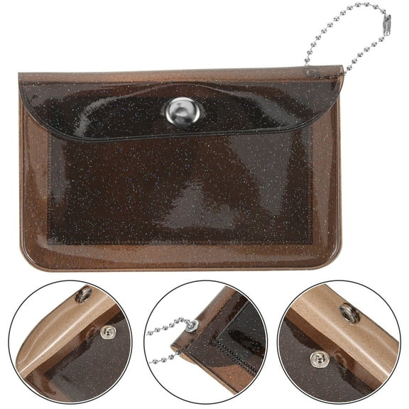 LEXSOMEO Women Coin Purse Plastic Wallet Small Coins Purse Change Purse Card Holder for Women