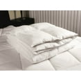 thumbnail image 2 of Pacific Coast Feather Co Gray Duck Down 230TC White Hotel Luxury Lightweight Blanket Full-Queen, 2 of 9