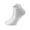 White, variant on BadPiggies 5 Pairs Women's Ankle Socks Thin Soft Athletic Low Cut Cotton Socks With Tab (Black)