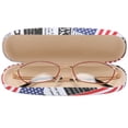 thumbnail image 3 of Gafas de lectura elegantes, marco rojo, gafas para personas mayores con presbicia, gafas para personas mayores con presbicia, diseño de última generación, 3 of 14