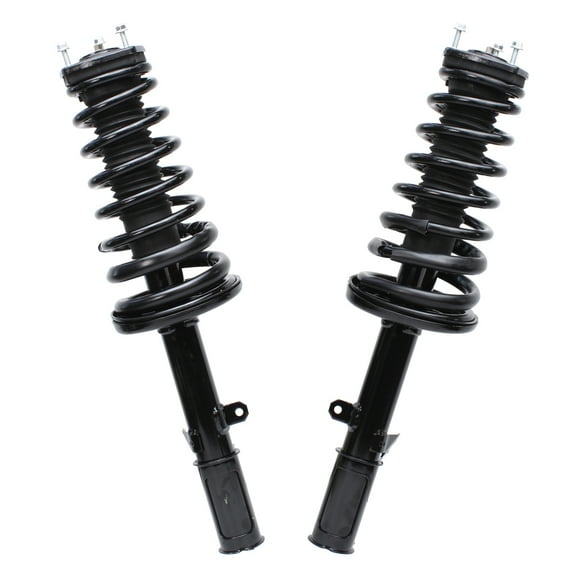 Detroit Axle - Rear Struts for 2002 2003 Toyota Camry Lexus ES300 Complete 2 Struts w/Coil Spring Replacement Quick Install Ready Struts Assembly