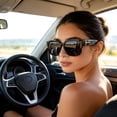thumbnail image 2 of Polarized Sunglasses Over Glasses Women – Over Glasses Sunglasses for Women Fit Over Prescription Glasses, UV400 Wraparound Fit-Over Sunglasses for Driving Fishing Hiking Outdoor Sports, 2 of 7