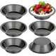 thumbnail image 3 of Mini Tart Tins Round Non-Stick Quiche Molds for Baking Individual Pies, 3 of 5