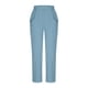 thumbnail image 5 of Pantalones anchos de lino para mujer con cintura elástica - Pantalones holgados y casuales con bolsillos para el verano y la playa, 5 of 6