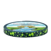 Country Brook Design® 1/2 inch Clovers in the Wind Polyester Webbing, 5 Yards