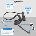 thumbnail image 3 of Bluetooth 5.3 Wireless Headset with Microphone Truck Driver Bluetooth Headset Sports Hea ma765, 3 of 7