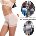 thumbnail image 2 of Womens Padded Shorts Bum Push Up Panties Body Shaper Booty Lifter Hip Enhancer Underwear, 2 of 3