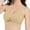 Beige, variant on AWZXDE Womens Sports Bras Wireless Seamless Hollow Mesh Breathable Thin Plus Size Yoga Workout Bra