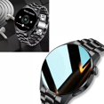 thumbnail image 3 of Reloj resistente del teléfono de la supervisión del ritmo cardíaco de la huella dactilar de la pantalla HD grande de Smartwatch de Bluetooth, 3 of 10