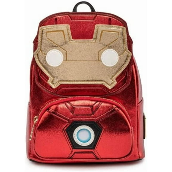 Loungefly by Marvel Iron Man Light Up Mini Backpack