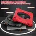 thumbnail image 3 of XYX Case for Fire HD 10 Tablet (13th Generation, 2023 Release) with 360 Degree Rotating, Hand Strap, Shoulder Strap, Red, 3 of 7