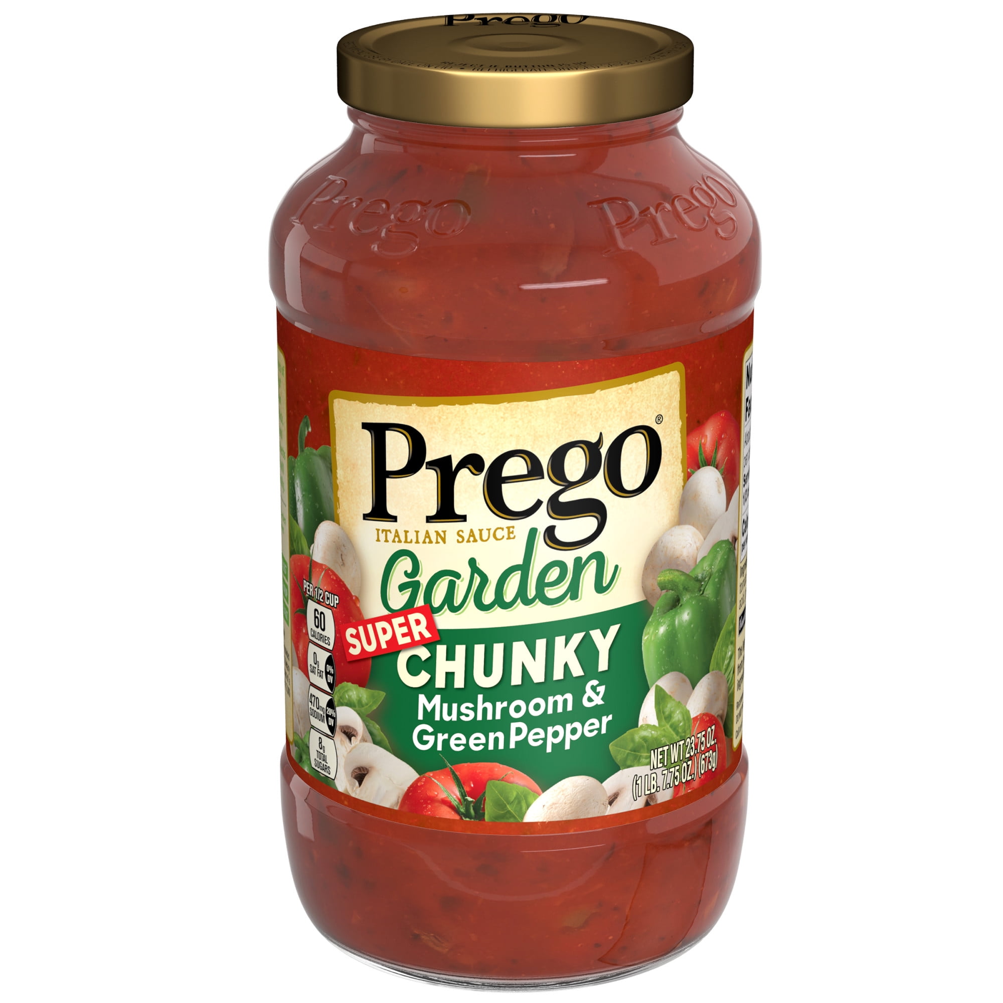 Prego Garden Harvest Mushroom Green Pepper 23 75 Oz Walmart Com