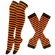 thumbnail image 1 of SAYOO Traje de guantes de medias para mujeres, calcetines rayados a través de la rodilla + guantes sin dedos SAYOO  moda, 1 of 5