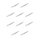 thumbnail image 1 of Seitruly Pinzas para ojos, espejo, duraderas, cómodas, ergonómicas, de precisión, Clip profesional para cejas para mujeres, depilación Punta inclinada 10piezas, 1 of 6