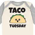 thumbnail image 4 of Inktastic Kawaii Taco Tuesday Boys or Girls Long Sleeve Baby Bodysuit, 4 of 5