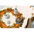 thumbnail image 3 of Thanksgiving Tablecloth Fall Pumpkin Turkey Table Cloth forHarvest Thanksgiving Kitchen Decoration - 60" X 120" Rectangle/Oblong, 3 of 6