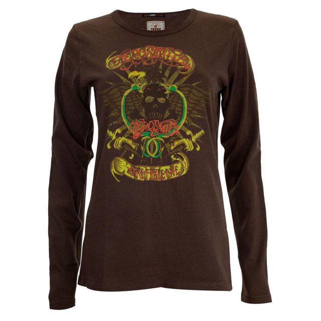 Aerosmith - Aero Force One T-Shirt Premium Juniors à Manches Longues