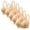 5 Pack-Beige, variant on RYRJJ 5 Pack Bras for Women Full Support No Underwire Seamless Wireless Breathable Everyday Bras Plus Size Push Up Bra