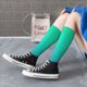 thumbnail image 5 of Balery Green Turquoise Teal Calcetines novedosos Calcetines deportivos Calcetines hasta la rodilla Calcetines de algodón Calcetines originales y geniales, 5 of 6