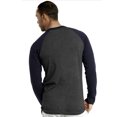 thumbnail image 2 of Ventana Men's Baseball Tee Long Sleeve Raglan Jersey Shirt, 2 of 2