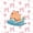 Lightpink White Brown 28, variant on Erosebridal Capybara Animals 7-Piece Twin Bedding Sets,Cute Flowers Blossom Bedding Comforter Set For Kids Teens ,Reversible Pink