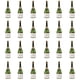 thumbnail image 2 of Mini Botellas de Burbujas de Champán Yuyangstore 24 Piezas Decoración de Juguete, 2 of 7