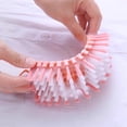 thumbnail image 6 of Japceit Flexible Corner Cleaning Brush, Bendable Sink Scrubber, Multi-Purpose Tile Brush for Bathroom Kitchen, Fruit and Vegetable Cleaning Tool, Faucet Cleaner, 6 of 6