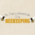 thumbnail image 2 of CafePress - Beekeeper Retirement Tote Bag - Unisex Canvas Tote Bag, Beige, 1-Piece, 2 of 7