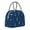 Light Grey, variant on Horeoi Lighthouses and Anchors Pattern Large Insulated Lunch Bag for Work, School, Picnic - Waterproof, Durable Oxford Cloth, Comfortable Handle-Light Grey