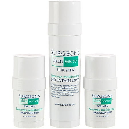 Surgeon's Skin Secret 3 piece Travel Set - Mountain Mist