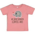 thumbnail image 3 of Inktastic Great Grandpa Loves Me Boys or Girls Baby T-Shirt, 3 of 5