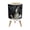 Color 2, variant on Small Trash Can with Lid Dog heart shape 1.8 Gallon Dog Proof Trash Can Round Garbage Can Waste Bin Wastebasket for Bathroom Bedroom Living Room