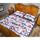 thumbnail image 4 of Juego de edredón con estampado de conchas de mar y cuerdas, 4 of 5