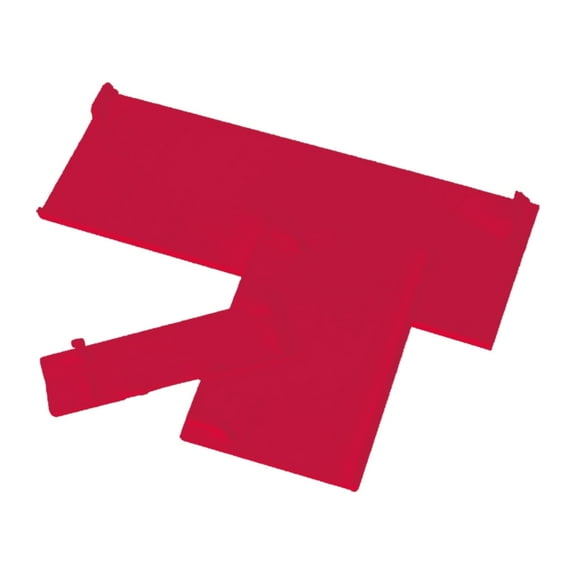 Replacement Door Set for Wii Game Console, 3 Pieces Dust Cover Solid Color Protective Cover Cap Spare Accessory