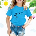 thumbnail image 2 of JSCDRPDWL Flower Top Girls Size 6 Tops Boys White Shirts Ropa Para Adolescentes De 12 a 14 Para Niña Girls Clothing 4t Small Boys Clothes 5 T Girls Clothes Ropa Niños De 6 Años 18 Months Boys, 2 of 4