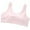 X1 Pink, variant on Girls Seamless Training Bra - Seamless Girls Sports Bra Crop Top Camisole Style Lightweight Training Athletic Wear Cotton Bra Pack,Color:Pink,9-13 Years