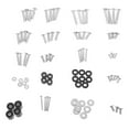thumbnail image 1 of 1 Set TV Mount Screw M4 Screw M5 Screw M6 Screw For TV Mount Installation Kit, 1 of 7