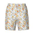thumbnail image 4 of Lsque Mens Swim Trunks Floral1 Pattern - Bathing Suit Compression Liner - Beach Swim Shorts Swimwear - (S-3XL) - Stretch Quick Dry -X-Large, 4 of 9
