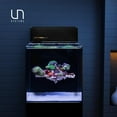 thumbnail image 3 of Ultum Nature Systems Dual All in One Complete Rimless Aquarium for Freshwater & Saltwater Tanks, Triple-Chamber Filter System Included, Integrated Fish Tank Kit w/Sleek Design - 11 Gallon, 35A, Black, 3 of 9