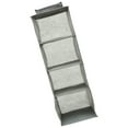 thumbnail image 4 of WHAMVOX Grey Cotton Linen Closet Organizer with 4 Layers for Home Use Foldable and Storage Solution, 4 of 8