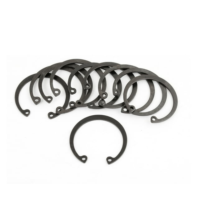 Unique Bargains 10 Pcs 37mm x 43mm Anneaux de Retenue Internes Arrondis