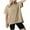 Khaki, variant on Hduncf Girls' Short Sleeve Solid Color Tee, Relaxed Fit T-Shirt Cotton Crewneck Top for 3-14 Years Girl T-Shirts Tees Hot Pink 4 Years